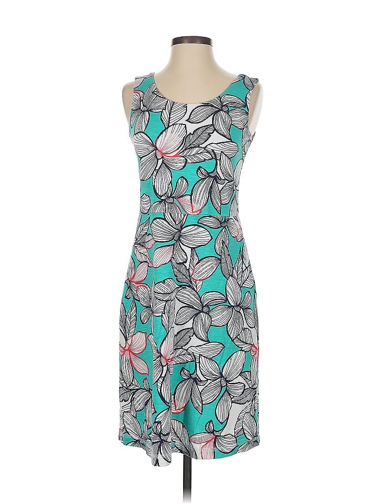 Pre-owned T By Talbots Casual Dress In Blue