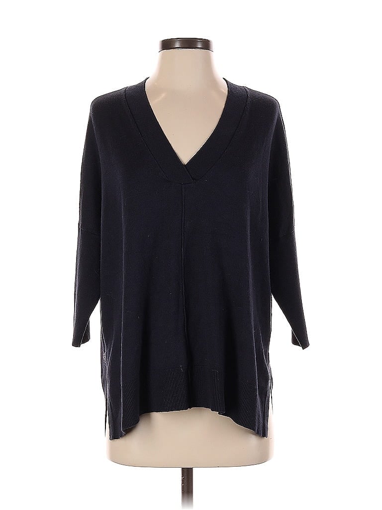 Pre-owned Ann Taylor Pullover Sweater In Black
