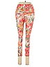 Athleta Floral Orange Active Pants Size S - photo 2