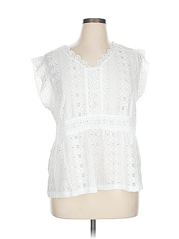 Sabrina Lauren Short Sleeve Blouse (view 1)