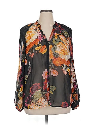 Worthington 3/4 Sleeve Blouse (view 1)