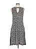 Jennifer Lopez Tweed Houndstooth Black Casual Dress Size L - photo 1