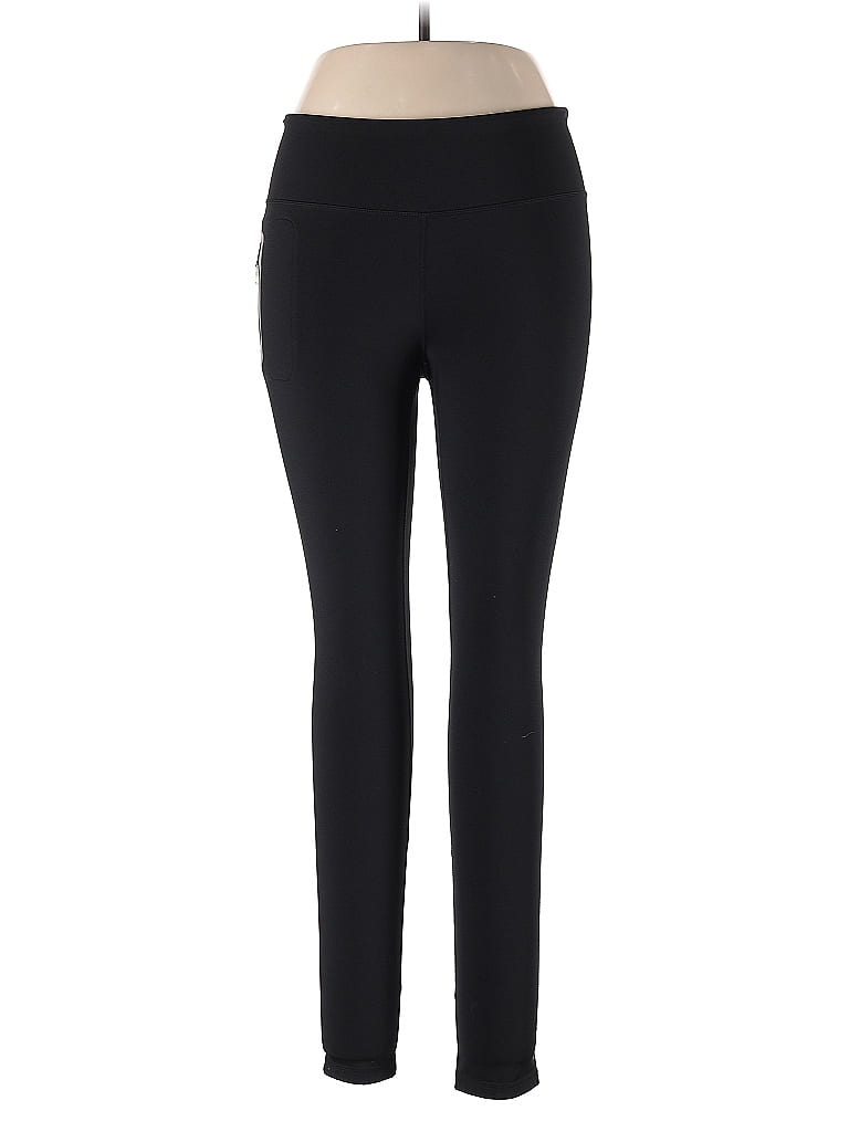 Pre-owned Reebok Active Pants In Black