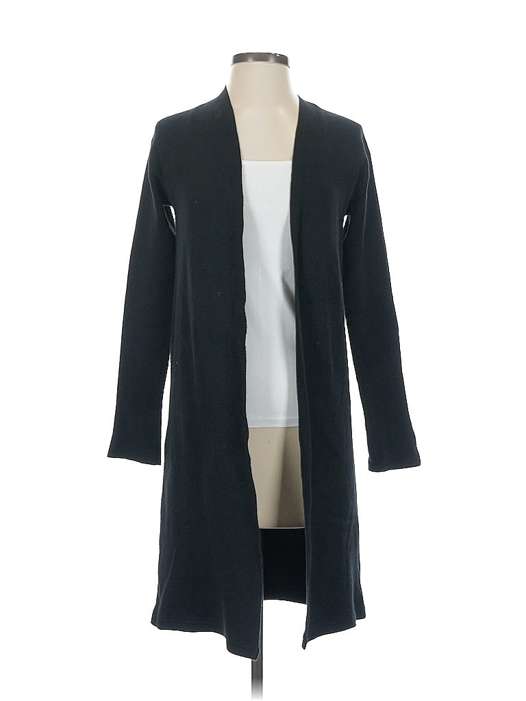 Pre-owned Banana Republic Factory Store Cardigan Sweater In Black