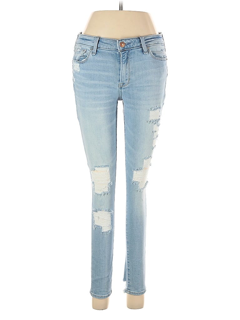 Pre-owned Abercrombie & Fitch Jeans In Blue