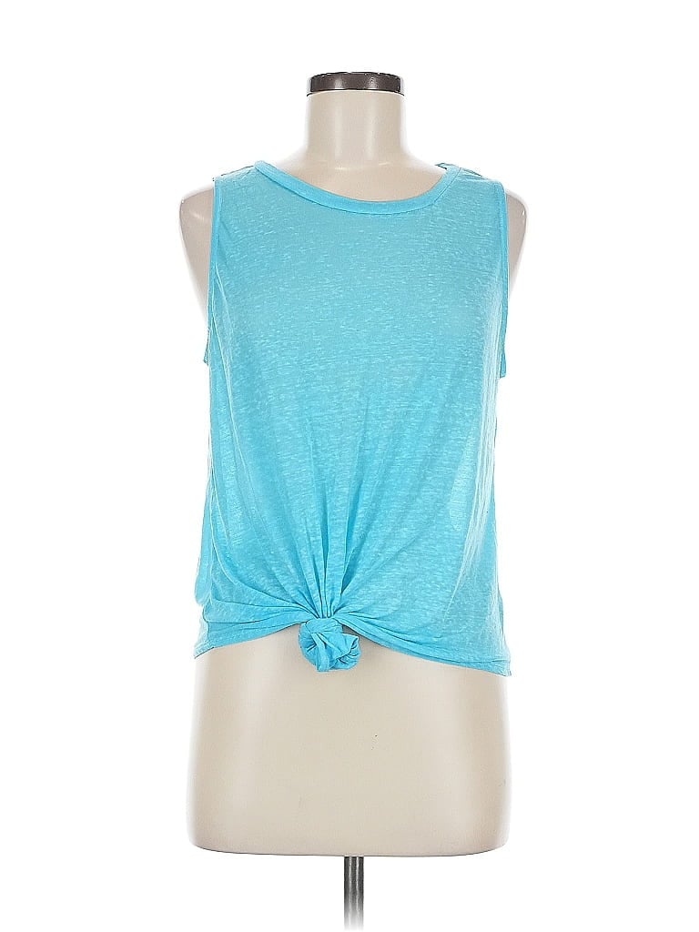 Pre-owned Leith Sleeveless T-shirt In Blue