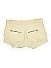 Arden B. Solid Ivory Khaki Shorts Size S - photo 2
