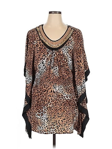 Ali Miles 3/4 Sleeve Blouse (view 1)