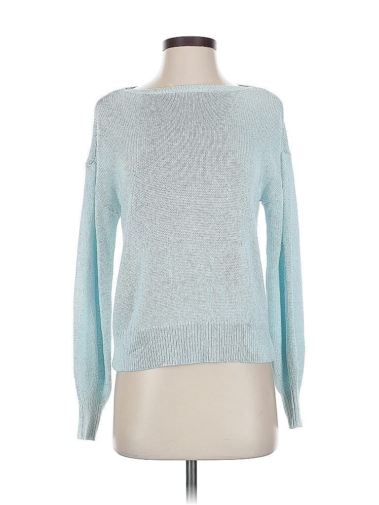 Ann Taylor Blue Long Sleeve Top Size XS (petite) - photo 1