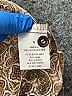 12th Tribe 100% Polyester Paisley Tan Long Sleeve Blouse Size S - photo 4