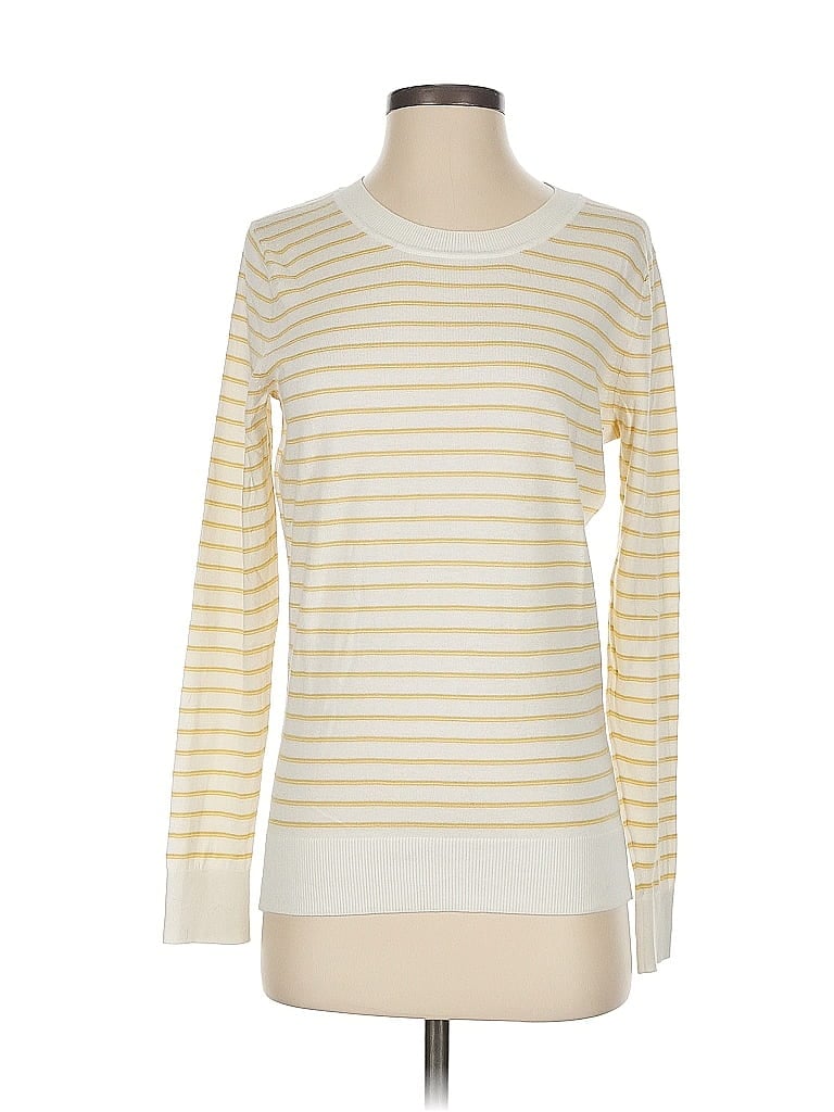 Pre-owned Banana Republic Factory Store Pullover Sweater In Yellow