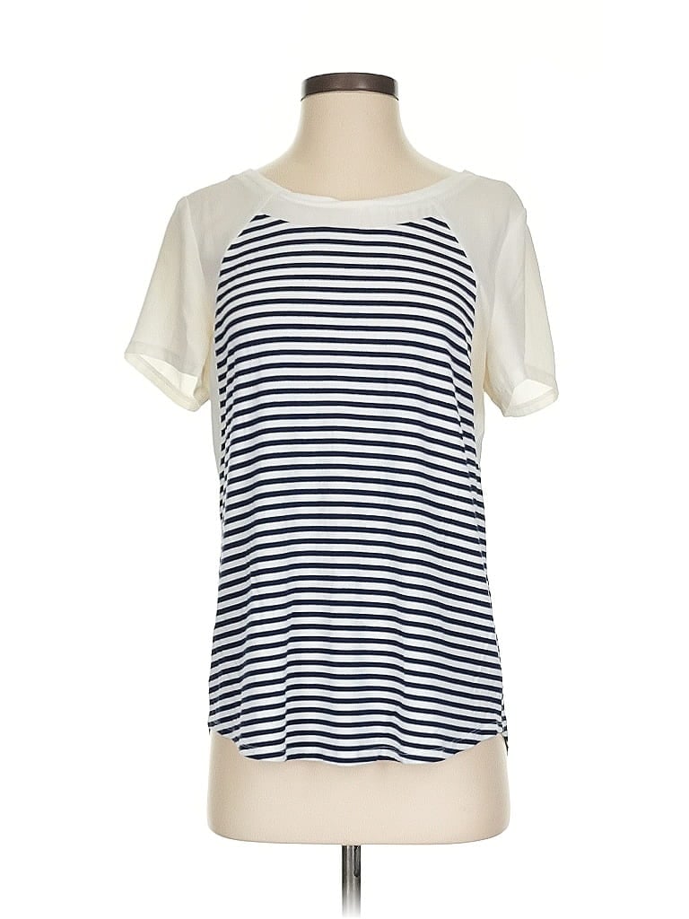 Pre-owned Skies Are Blue Short Sleeve T-shirt In White