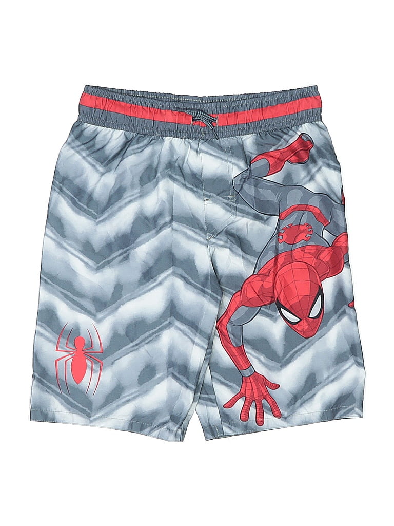 Pre-owned Marvel Kids' Board Shorts In Gray