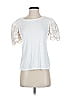 Catherine Malandrino White Short Sleeve Top Size S - photo 1