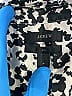 J.Crew 100% Cotton Animal Print Ivory Long Sleeve Blouse Size 0 - photo 8