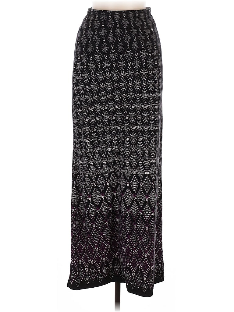 Pre-owned White House Black Market Casual Skirt In Black