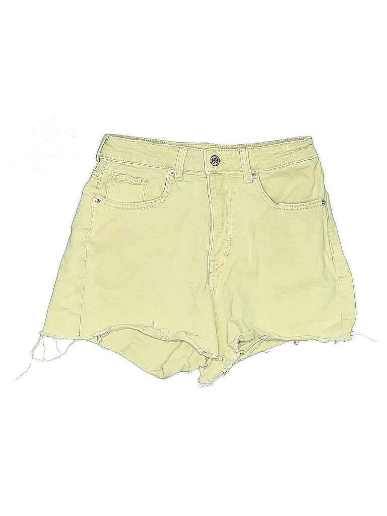 Pre-owned H&m Denim Shorts In Brown