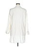 CZ Cover-Ups 100% Cotton Ivory White 3/4 Sleeve Button-Down Shirt Size 1X - photo 2