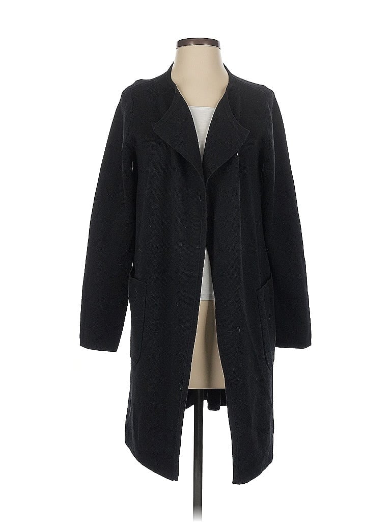 Pre-owned Unbranded Cardigan Sweater In Black