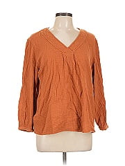L.L.Bean Signature Long Sleeve Blouse