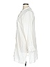 CZ Cover-Ups 100% Cotton Ivory White 3/4 Sleeve Button-Down Shirt Size 1X - photo 4