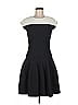 Armani Collezioni Color Block Black Cocktail Dress Size 6 - photo 1