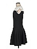 Armani Collezioni Color Block Black Cocktail Dress Size 6 - photo 4