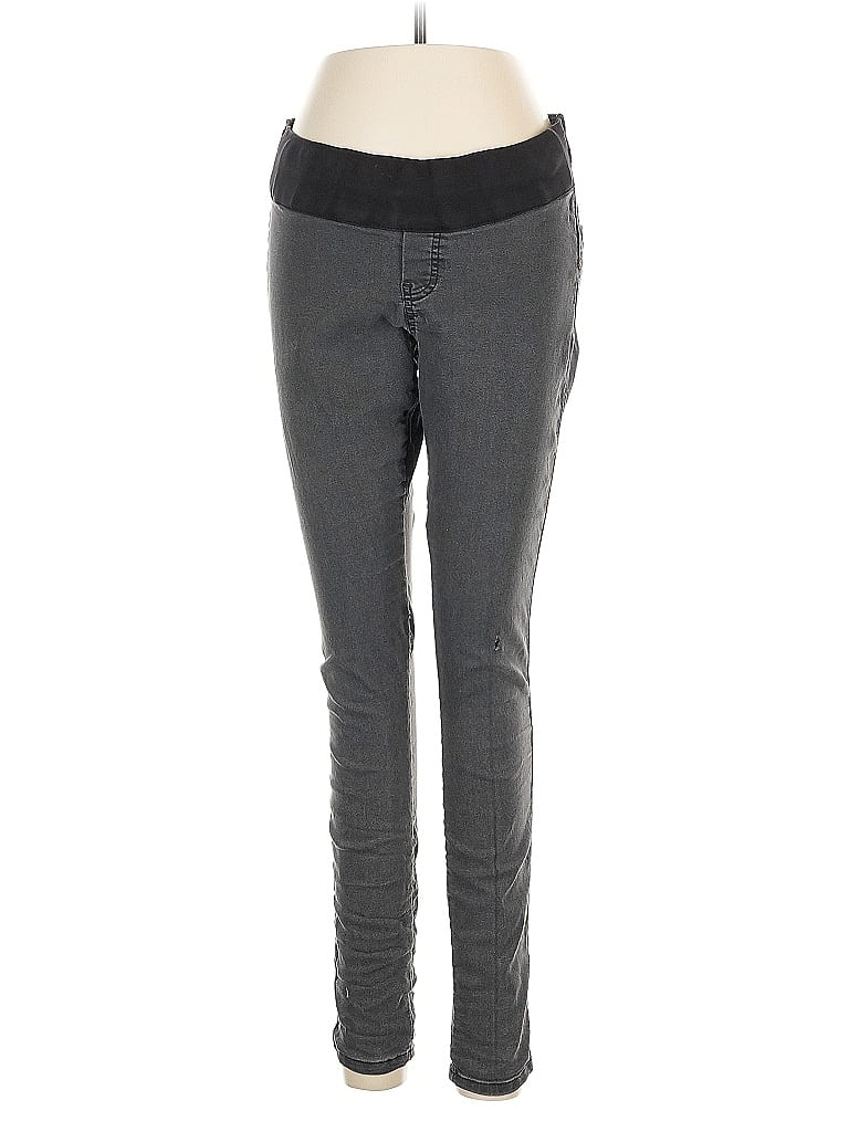 Pre-owned Asos Design Jeggings In Gray