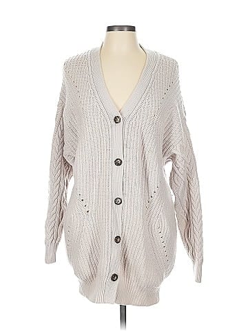 Something Navy Wool Cardigan (view 1)