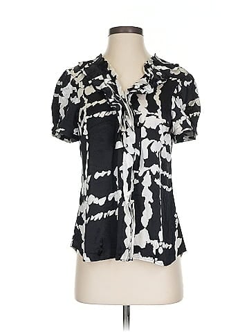 BCBGMAXAZRIA Short Sleeve Blouse (view 1)