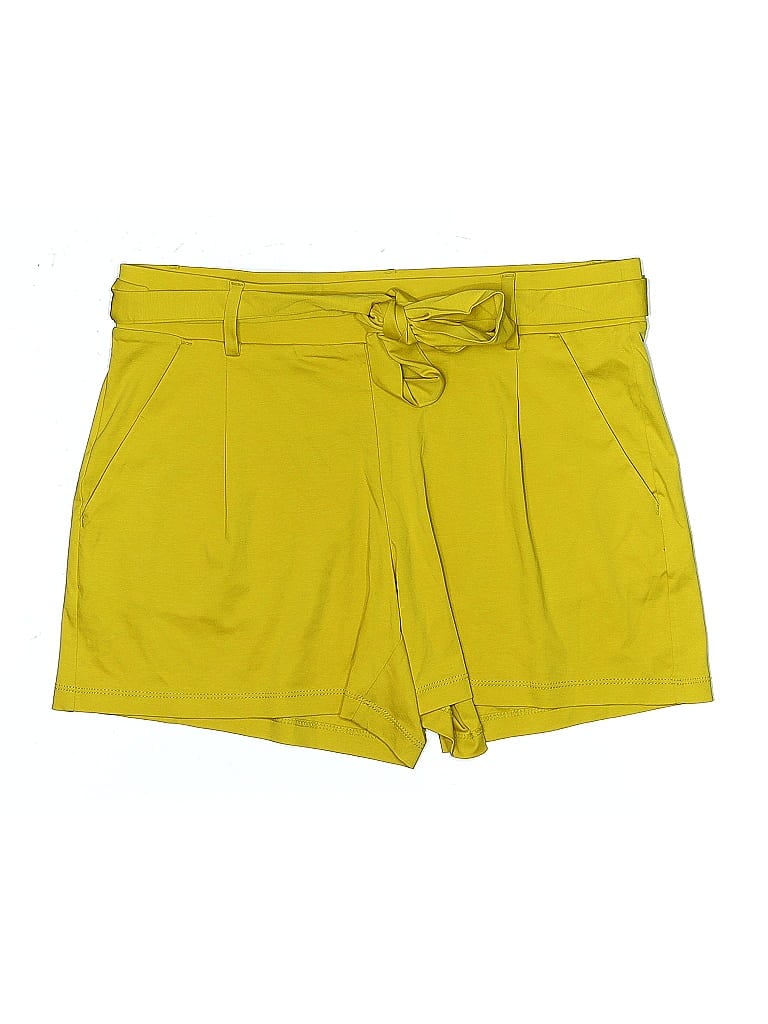 Pre-owned Ann Taylor Loft Shorts In Yellow