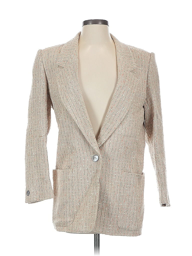 Pre-owned Anne Klein Ii Blazer Jacket In Brown