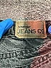 Wrangler Jeans Co 100% Cotton Chevron-herringbone Gray Jeans Size 3T - photo 3