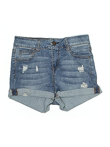Blue Savvy Denim Shorts (view 1)