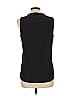 White House Black Market Black Sleeveless Blouse Size L - photo 3