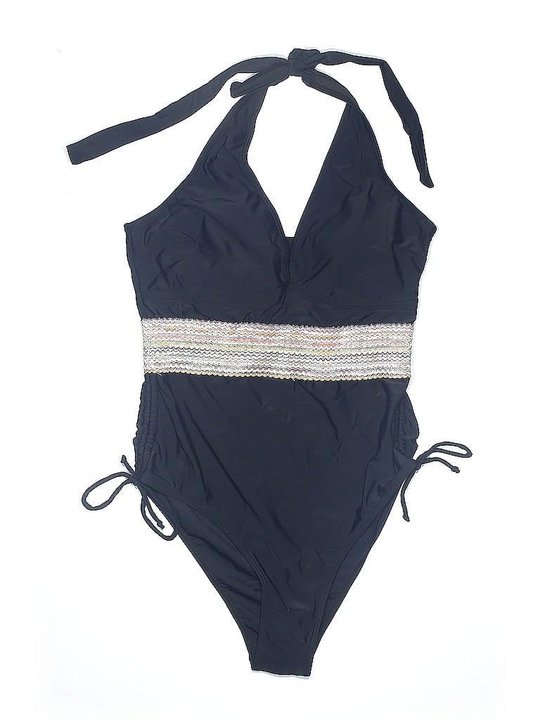 Pre-owned Unbranded One Piece Swimsuit In Blue