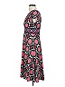 London Times Paisley Burgundy Casual Dress Size 4 - photo 4