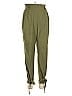 Grace Karin Solid Green Casual Pants Size M - photo 1