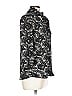 Forever 21 100% Polyester Paisley Silver 3/4 Sleeve Blouse Size L - photo 4