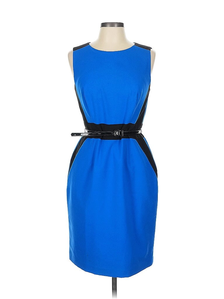 Click to view more detailed imagery on our partner's website Pre-owned Calvin Klein Cocktail Dress In Blue