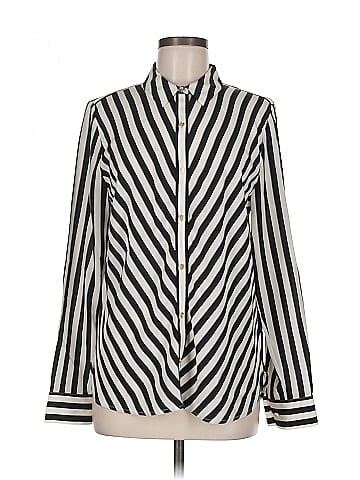 Juicy Couture Long Sleeve Silk Top (view 1)