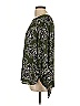 Nine West 100% Polyester Green 3/4 Sleeve Blouse Size L - photo 5