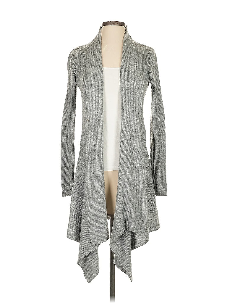 Pre-owned Allsaints Cardigan Sweater In Gray