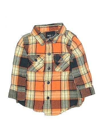 Baby Gap Outlet Short Sleeve Button-Down Shirt (view 1)