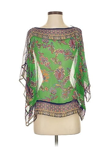 Ella Moss 3/4 Sleeve Silk Top (view 1)