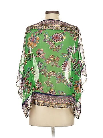 Ella Moss 3/4 Sleeve Silk Top (view 2)