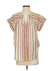 Lou & Grey For Loft Short Sleeve Blouse