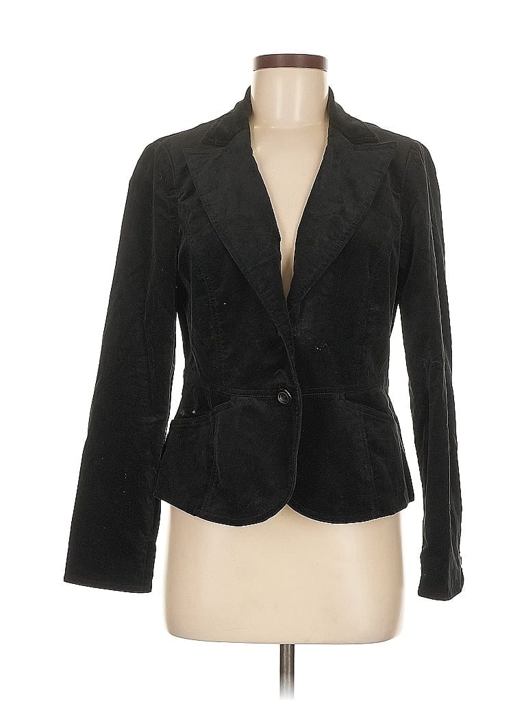 Pre-owned Nine West Blazer Jacket In Black