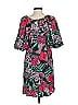 Corey Lynn Calter 100% Rayon Paisley Pink Green Casual Dress Size S - photo 2