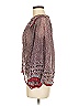 Assorted Brands 100% Cotton Burgundy Long Sleeve Blouse Size M - photo 5
